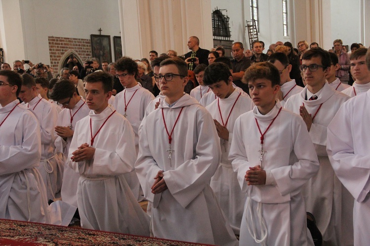 Błogosławieństwo lektorów i ceremoniarzy