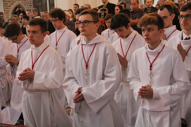 Błogosławieństwo lektorów i ceremoniarzy