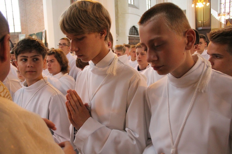 Błogosławieństwo lektorów i ceremoniarzy