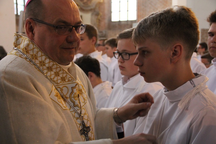 Błogosławieństwo lektorów i ceremoniarzy