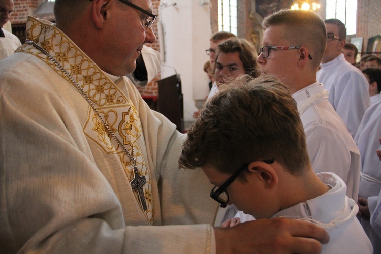 Błogosławieństwo lektorów i ceremoniarzy