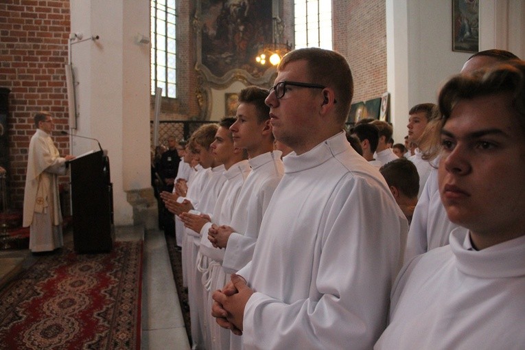 Błogosławieństwo lektorów i ceremoniarzy