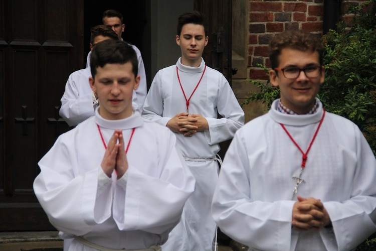 Błogosławieństwo lektorów i ceremoniarzy