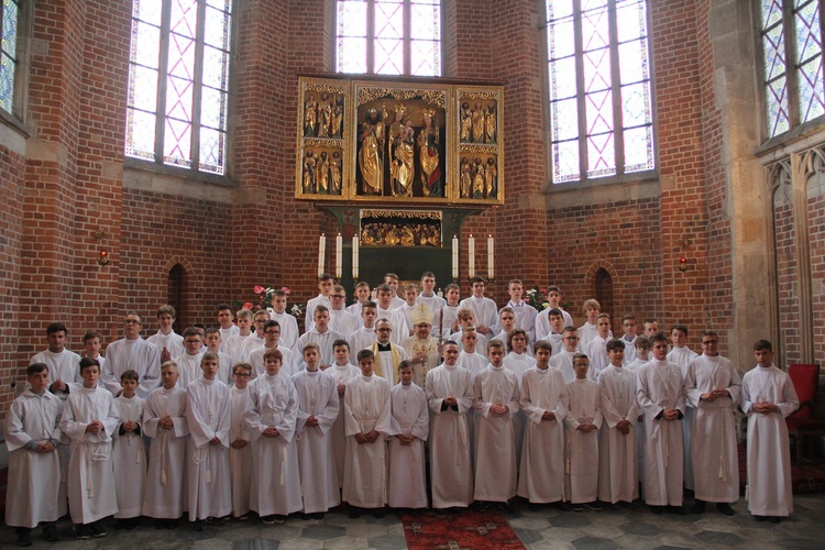 Błogosławieństwo lektorów i ceremoniarzy