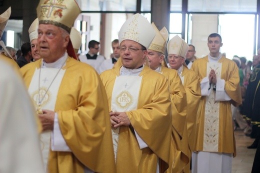 Uroczystość ku czci św. Brata Alberta w sanktuarium św. Jana Pawła II w Krakowie