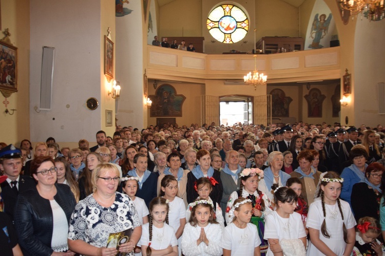 Powitanie ikony MB Częstochowskiej w Łyszkowicach