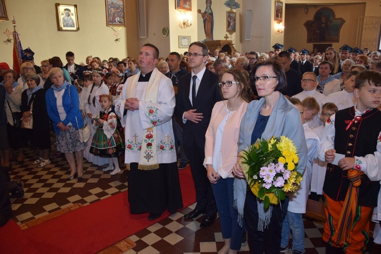 Powitanie ikony MB Częstochowskiej w Łyszkowicach