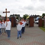 Powitanie ikony MB Częstochowskiej w Łyszkowicach