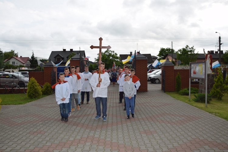 Powitanie ikony MB Częstochowskiej w Łyszkowicach