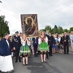 Powitanie ikony MB Częstochowskiej w Łyszkowicach