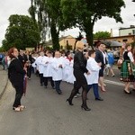 Powitanie ikony MB Częstochowskiej w Łyszkowicach