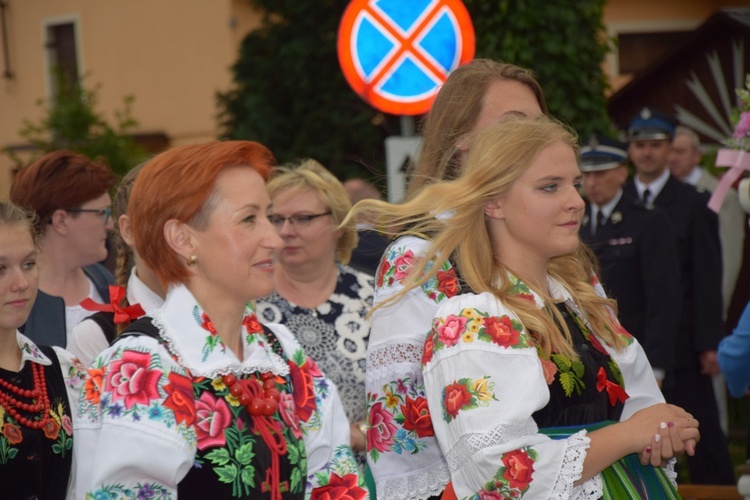 Powitanie ikony MB Częstochowskiej w Łyszkowicach