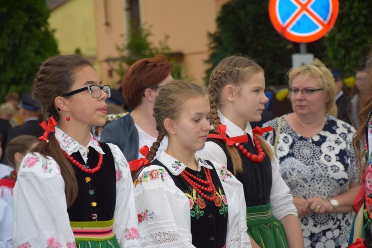 Powitanie ikony MB Częstochowskiej w Łyszkowicach