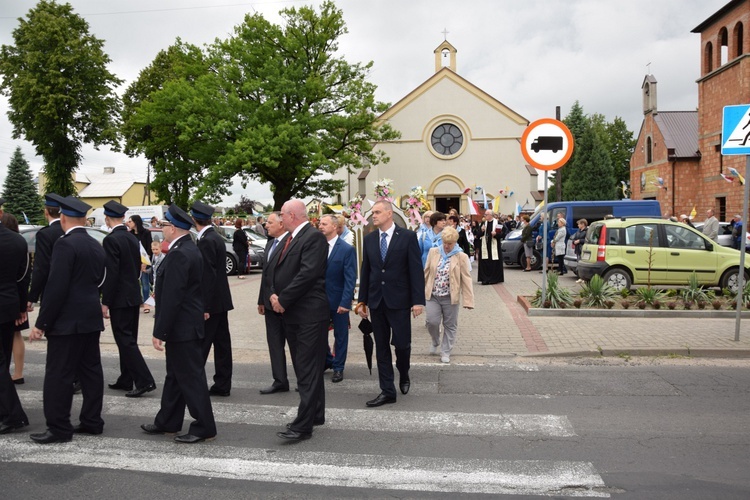 Powitanie ikony MB Częstochowskiej w Łyszkowicach