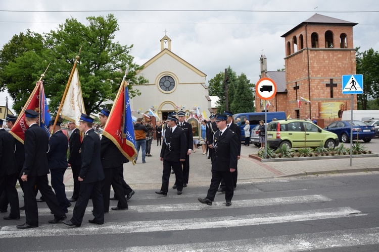 Powitanie ikony MB Częstochowskiej w Łyszkowicach