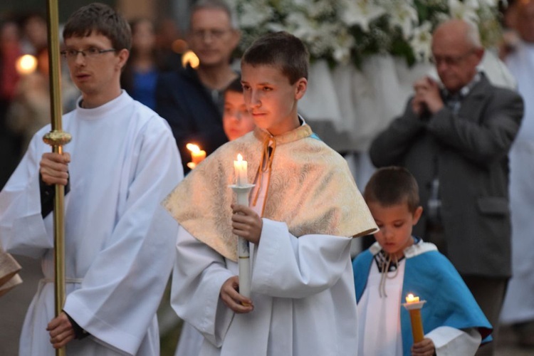 Monstrancja Fatimska w Dzierżoniowie