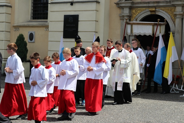 Uroczystość w Rudach 