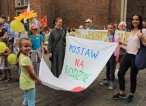 Jak zawsze, rodzina był głównym tematem marszu 