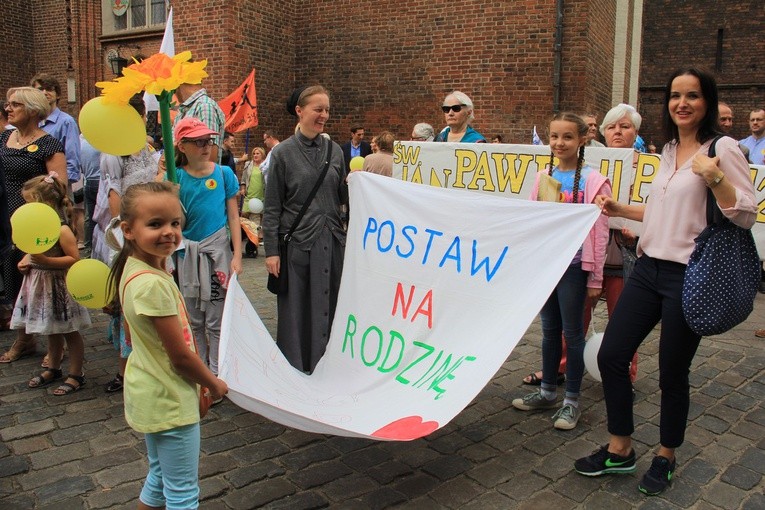 Jak zawsze, rodzina był głównym tematem marszu 