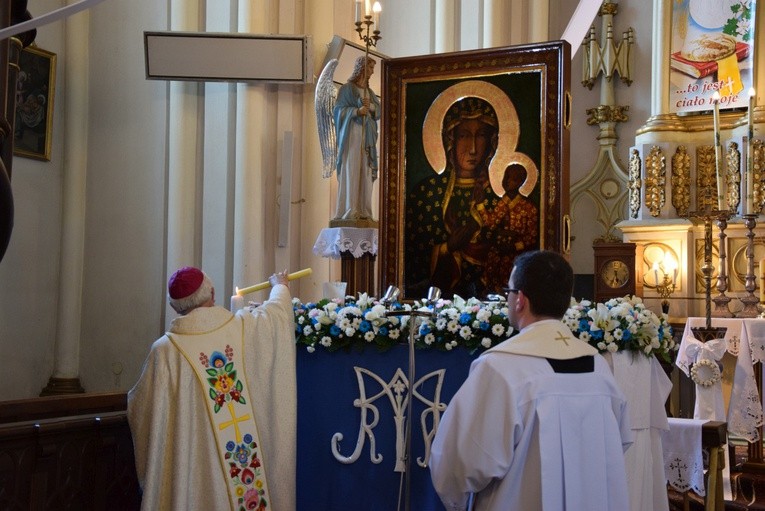 Powitanie ikony MB Częstochowskiej w Pszczonowie