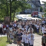 Powitanie ikony MB Częstochowskiej w Pszczonowie