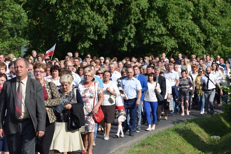 Powitanie ikony MB Częstochowskiej w Pszczonowie