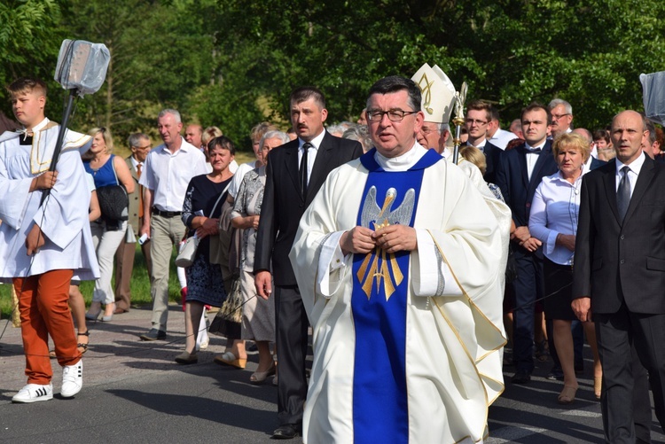 Powitanie ikony MB Częstochowskiej w Pszczonowie