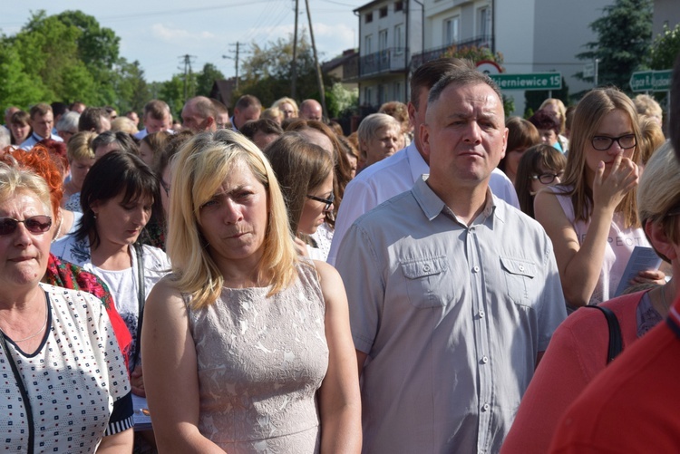 Powitanie ikony MB Częstochowskiej w Pszczonowie