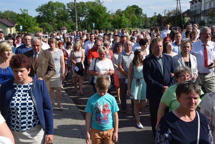 Powitanie ikony MB Częstochowskiej w Pszczonowie