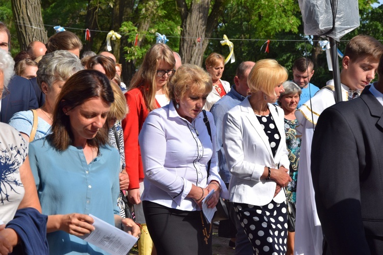 Powitanie ikony MB Częstochowskiej w Pszczonowie