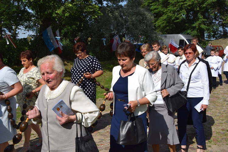 Powitanie ikony MB Częstochowskiej w Pszczonowie