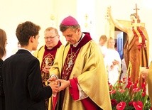 	Dziękczynna Eucharystia w wapienickiej świątyni.