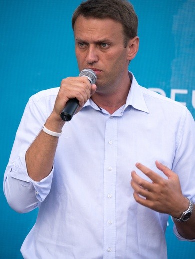 Aleksiej Nawalny zatrzymany przez policję