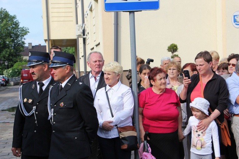 Powitanie ikony MB Częstochowskiej w parafii Świętego Ducha w Łowiczu