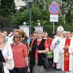 Powitanie ikony MB Częstochowskiej w parafii Świętego Ducha w Łowiczu