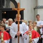 Powitanie ikony MB Częstochowskiej w parafii Świętego Ducha w Łowiczu