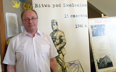 Autorem wystawy jest Cezary Imański, historyk i regionalista