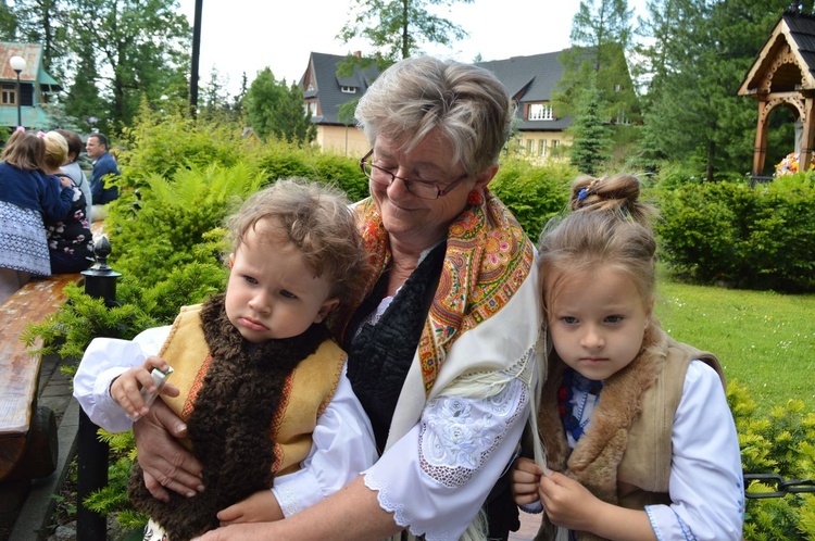 Odpust u bernardynów na Bystrem w Zakopanem