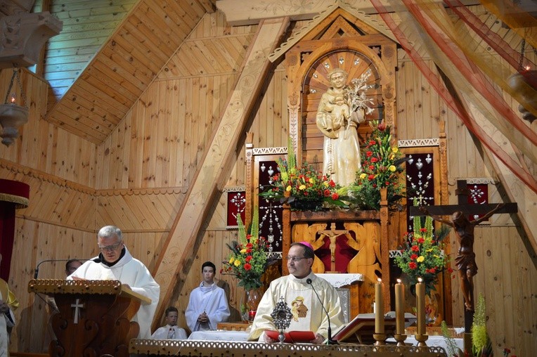 Odpust u bernardynów na Bystrem w Zakopanem