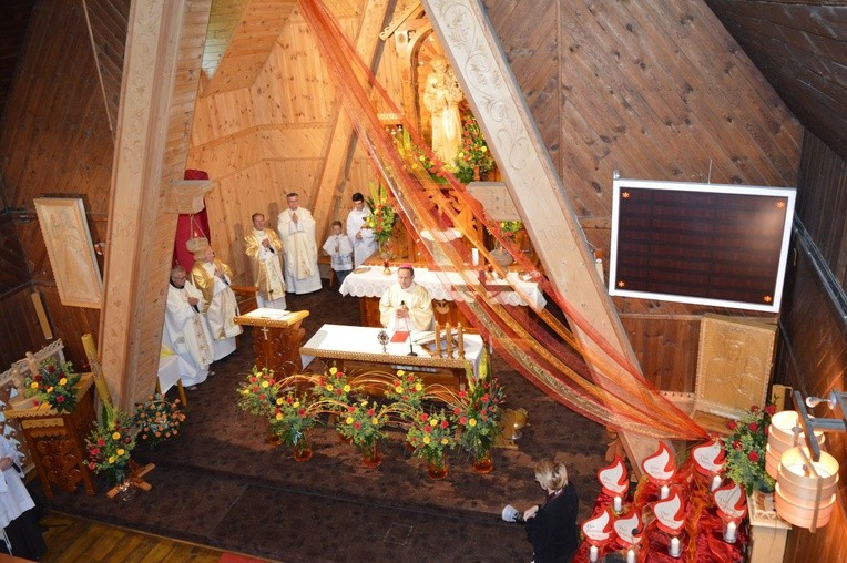 Odpust u bernardynów na Bystrem w Zakopanem