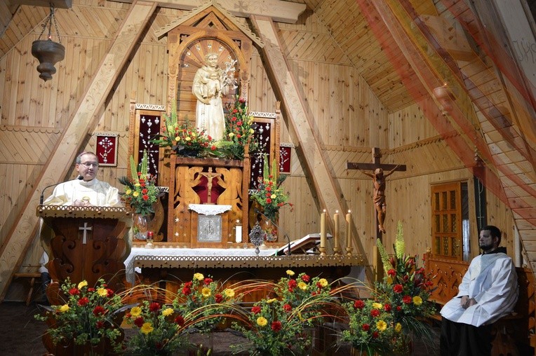 Odpust u bernardynów na Bystrem w Zakopanem