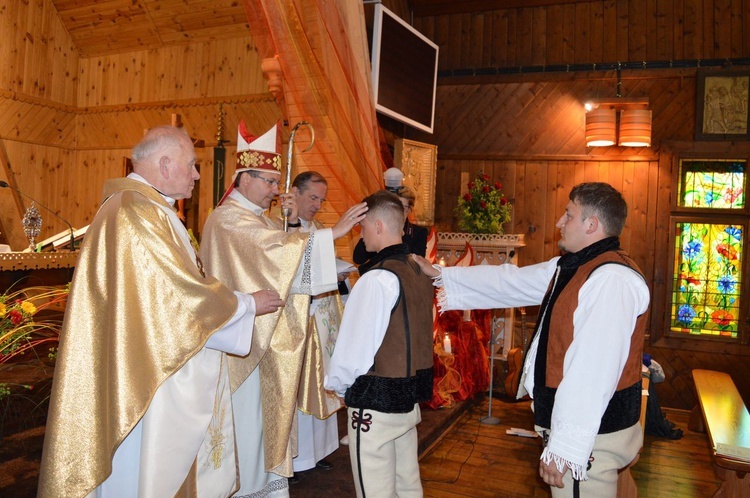 Odpust u bernardynów na Bystrem w Zakopanem