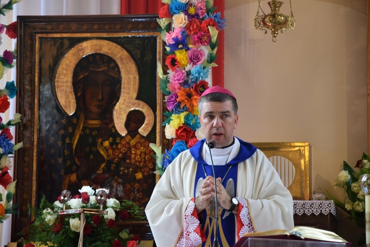 Powitanie ikony MB Częstochowskiej w Bobrownikach