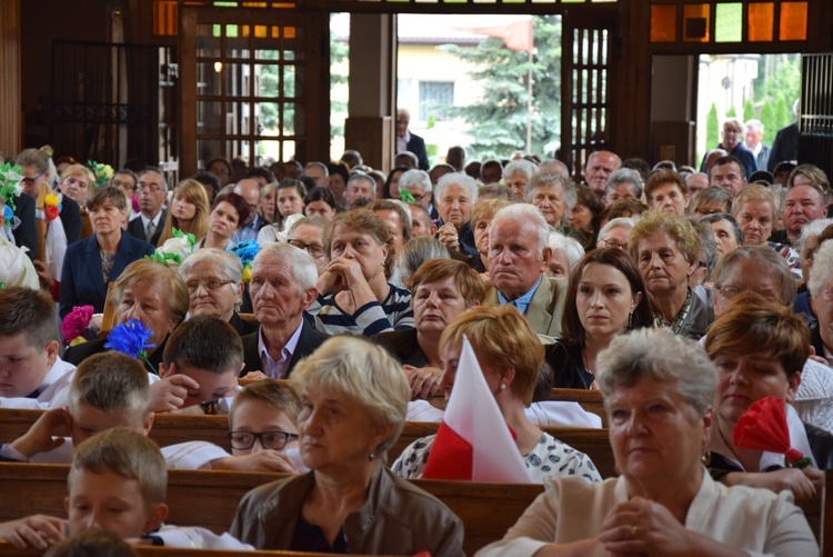 Powitanie ikony MB Częstochowskiej w Bobrownikach