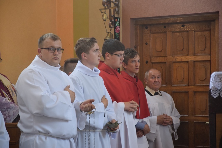 Powitanie ikony MB Częstochowskiej w Bobrownikach