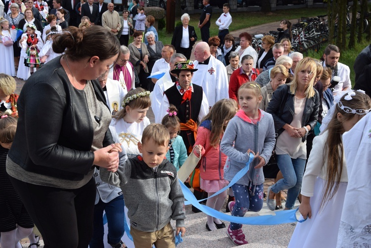 Powitanie ikony MB Częstochowskiej w Bobrownikach