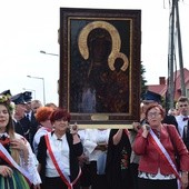 Powitanie ikony MB Częstochowskiej w Bobrownikach