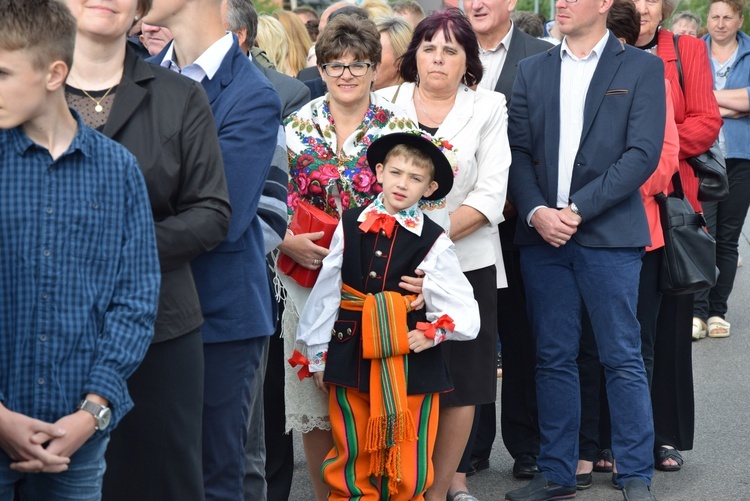 Powitanie ikony MB Częstochowskiej w Bobrownikach