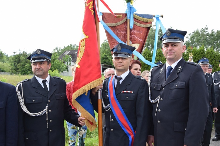 Powitanie ikony MB Częstochowskiej w Bobrownikach