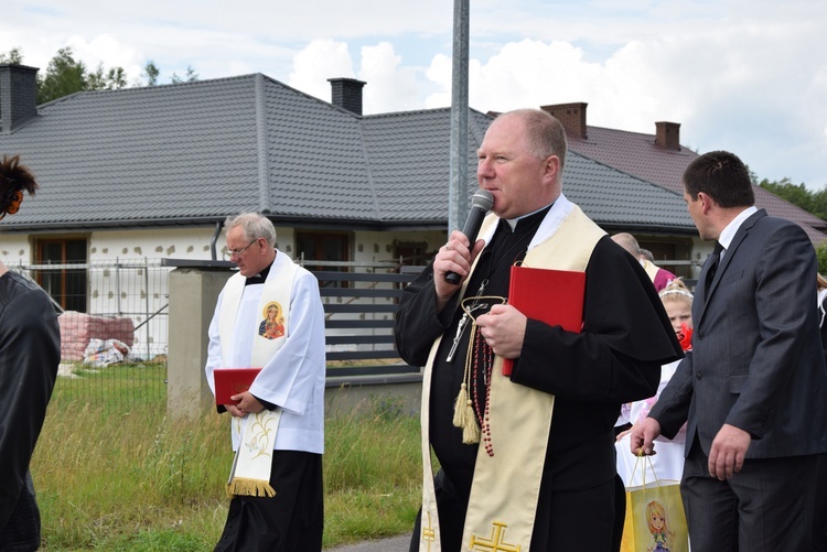 Powitanie ikony MB Częstochowskiej w Bobrownikach